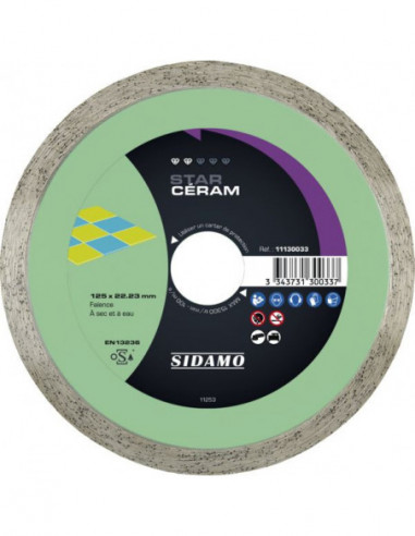 Disque diamant star Céram