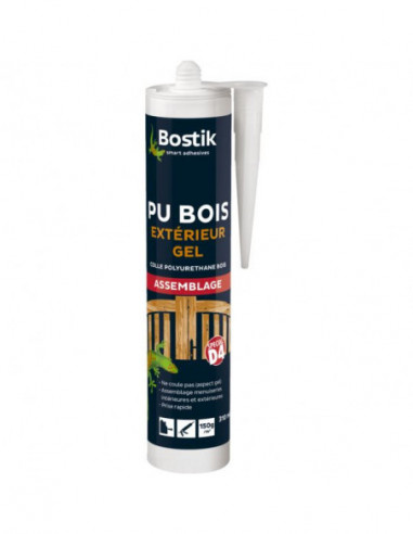 Colle polyuréthane PU BOIS GEL