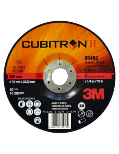 Disque à ébarber 3M Cubitron II