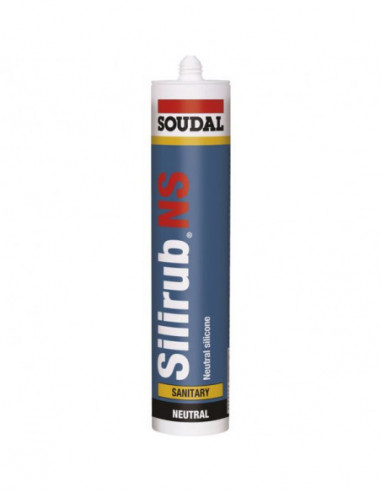 Mastic silicone sanitaire SILIRUB NS