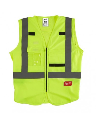 Gilet haute-visibilité jaune Milwaukee