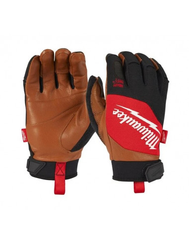 Paire de gants cuir hybrides taille 10 Milwaukee