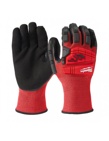 Gants anti choc & anti-coupure niveau 3/C taille 8 Milwaukee