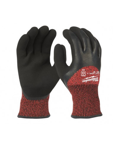 Gants d'hiver anti-coupure niveau 3/C taille 8 Milwaukee